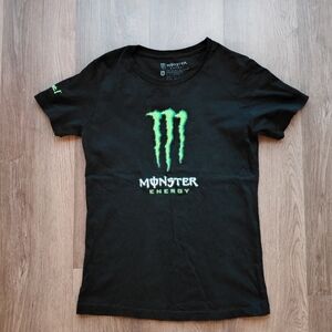 Monster Energy "Unleash The Beast" vintage short-sleeve shirt